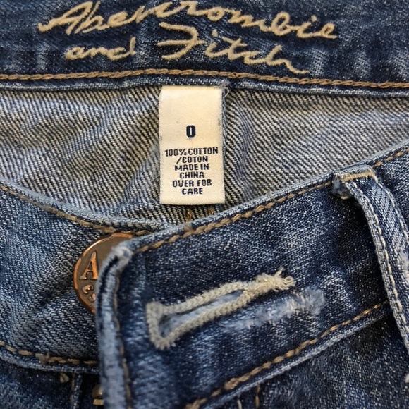 Abercrombie & Fitch Distressed Jean Short - Picture 3 of 7